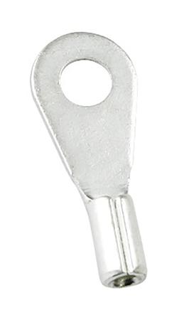178-7257 RS PRO Uninsulated Ring Terminal, 3.2mm Stud Size, 1.5mm² to 2.5mm² Wire Size