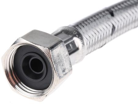 711-8442 RS Pro 300mm Long EPDM 15 bar Braided Stainless Steel Hose