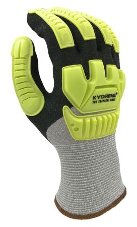 00-408-taille-7 KYORENE 00-408 Grey, Yellow Graphene Abrasion Resistant, Cut Resistant, Puncture Resistant, Tear Resistant Gloves, Size