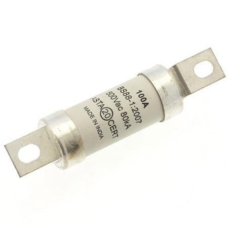 BAO100 Eaton 100A Bolted Tag Fuse, A3, 500V ac, 73mm