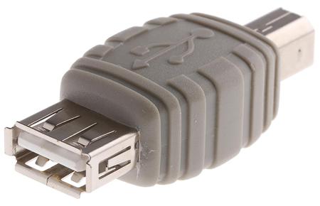 758-7462 RS PRO , Male USB B to Female USB A, 30mm
