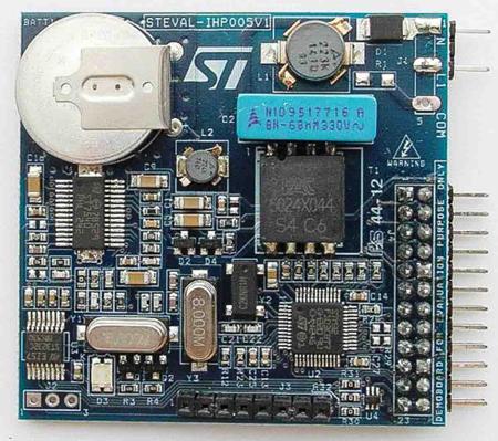 STEVAL-IHP005V1 STMicroelectronics Power Line Modem Module Motor Controller for ST7540 PLM, STM32 for General Purpose Power Line Modem