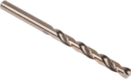 216-432 RS Pro HSCo 8mm Jobber Drill Bit, 117 mm Plain Shank