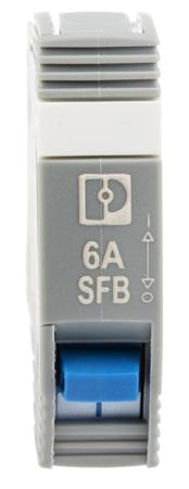 2800841 Phoenix Contact TRABTECH Thermal Circuit Breaker - CB TM1 6A SFB P  Single Pole, 6A Current Rating