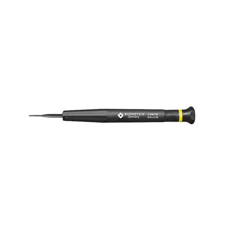 4-380-08 Bernstein Slotted Micro Screwdriver, 17 Blade, 104 Overall