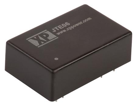 JTE0624D03 XP Power JTE DC-DC Converter, ±3.3V dc/ ±909mA Output, 9 → 36 V dc Input, 6W, Through Hole, +100°C Max Temp