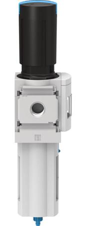 MS6-LFR-1-4-D7-ERM-AS Festo MS6-LFR 40μm G 1/4 Filter Regulator, G 1/4, 10 (UL) bar, 20 bar, 1/4 in, 1/4 in