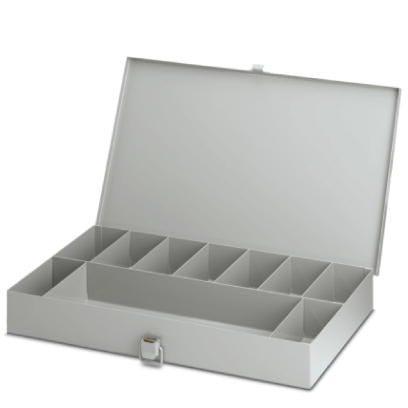 1204041 Phoenix Contact 10 Cell Compartment Box, 48mm x 357mm x 48mm