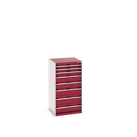 40019071-24V Bott 8 Cabinet, Steel, 1200mm x 650mm x 650mm, Red