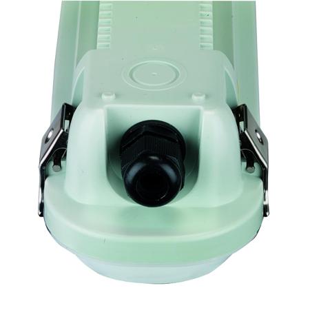 286-491 RS PRO 30 → 55W LED Batten Light, 100 → 240V ac LED Batten, 1 Lamp, Anti-corrosive, 1200mm Long, IP65