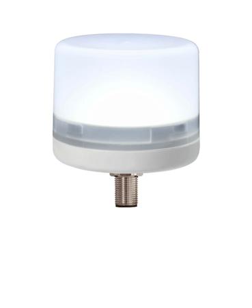 199-9730 LED Beacon Lamp, White, PC, 24 V dc