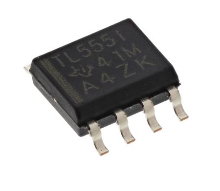 TLC555IDR Texas Instruments , Timer Circuit 2MHz, 8-Pin SOIC