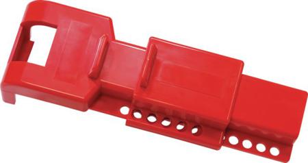 97267 ABUS Red 5-Lock Plastic Universal Valve Lockout