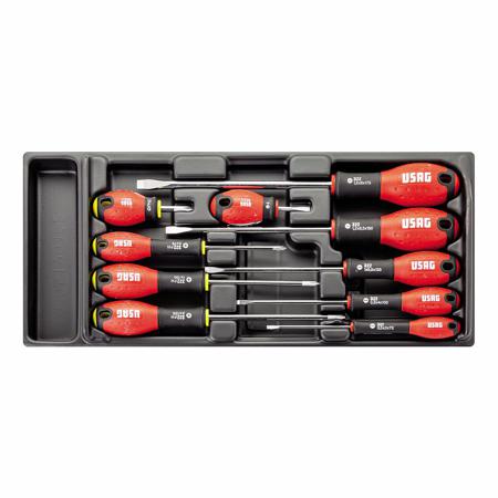 U05190831 Usag 6 Piece Automotive Tool Kit Tool Kit with Tray