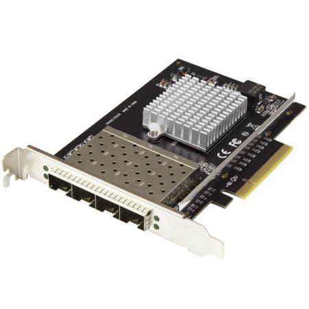 PEX10GSFP4I StarTech.com 4 Port PCI SFP Network Card, 2000Mbit/s