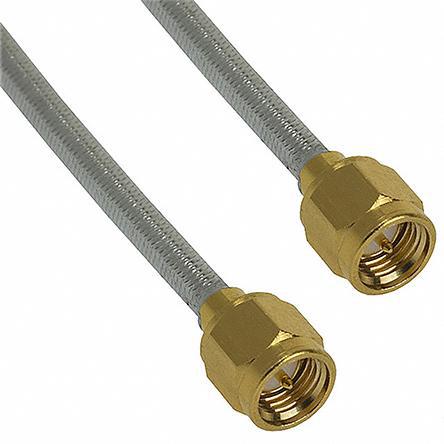 415-0082-005 Cinch Connectors 50 Ω, Male SMA to Male SMA Coaxial Cable Assembly, 130mm Length, Hand Formable 0.141 cable type