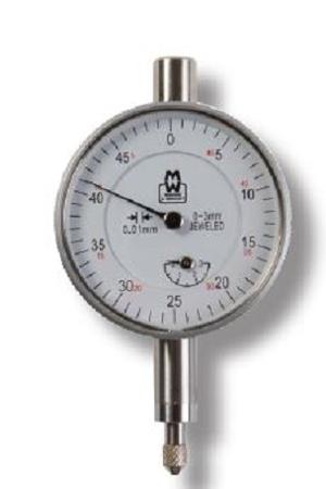 MW400-03 Moore & Wright  Dial Indicator, 0 → 3 mm Measurement Range, 0.01 mm Resolution , ± 0.012 mm Accuracy