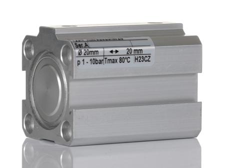 RM-92020-M-20 Norgren Pneumatic Cylinder - RM/92000, 20mm Bore, 20mm Stroke, RM/92020/M Series, Double Acting