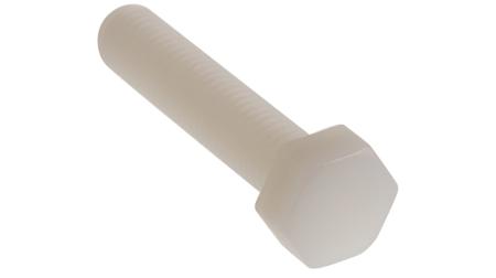 232-6999 RS PRO Plain Nylon, Hex Bolt, M8 x 40mm