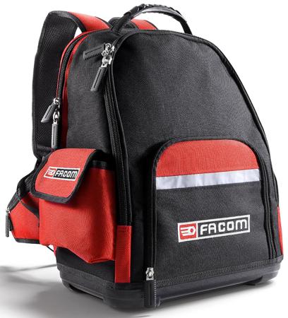 BS.L30PB Facom Polyester, Polypropylene Backpack with Shoulder Strap 355mm x 225mm x 460mm