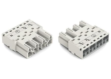 770-234 WAGO 770 Series Plug, 4-Pole, Cable Mount, 25A, IP20