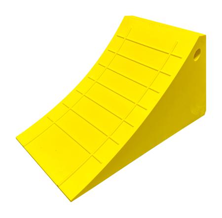 284-7245 RS PRO High Visibility TPU Wheel Chock, 470 mm x 200mm x 235 mm