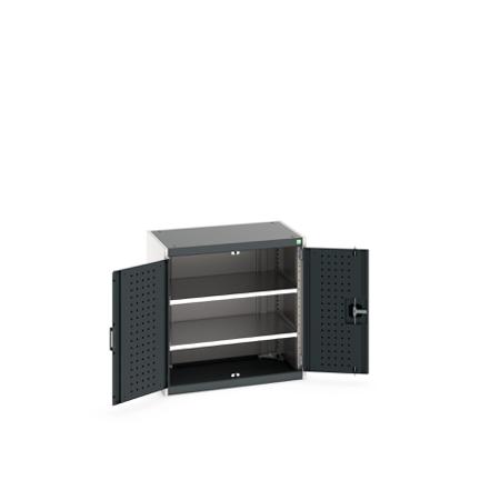 40012077-19V Bott 2 Door Sheet Steel Floor Standing Cupboard, 800 X 525 X 800mm