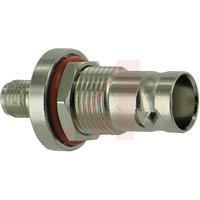 242181 connector,rf coaxial,between series adapter,sma jack to bnc jack(bulkhead)