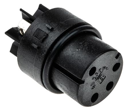 SA3242 Bulgin Female Connector Insert 4 Way for use with Mini Buccaneer Connector