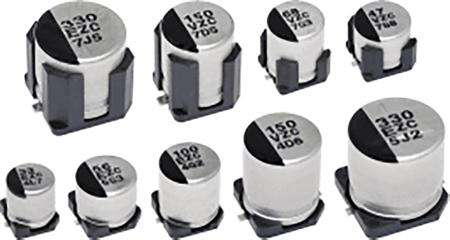 EEHZC1H121P Panasonic 120μF Surface Mount Polymer Capacitor, 50V dc
