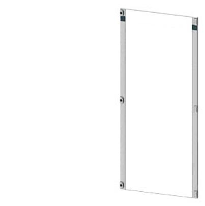 8PQ2197-0BA21 Siemens 8PQ2197 Series Lockable Sheet Steel RAL 7035 Transparent Door, 2000mm H, 850mm W for Use with SIVACON S4