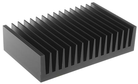 SK85-100-SA Heatsink, 0.9K/W, 100 x 160 x 40mm