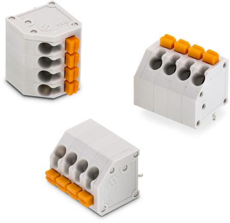 691417420004 Wurth Elektronik 4174, 4 Way PCB Terminal Block