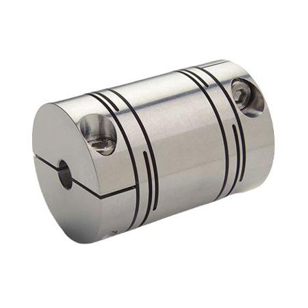RLC13-1-4--6MM-A Ruland Shaft Coupling, 20mm Outside Diameter, 6mm Bore, 26mm Length Flexible Coupling