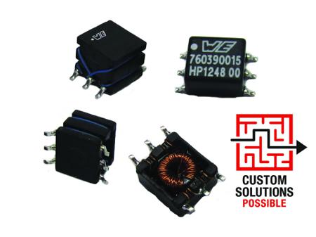 750317829 1 Output 1.2W Push-Pull Switch Mode Power Supply Transformer, 12V dc, 12V dc, 1.92mH
