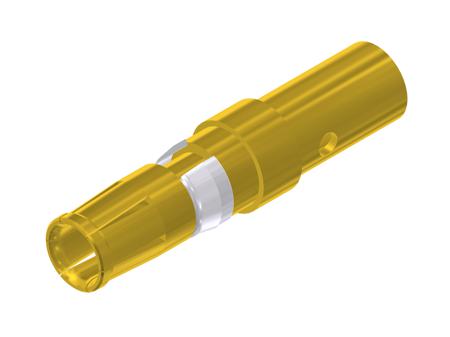 132C11039X CONEC size 4.7mm Female Crimp D-Sub Connector Power Contact, Gold over Nickel Power, 12 → 10 AWG