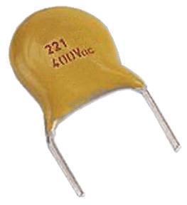 F681K29S3NN63J5R Vishay Single Layer Ceramic Capacitor SLCC 680pF 1kV dc ±10% S3N Dielectric F Series Through Hole