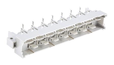 09061152911 HARTING 15 Way 10.16mm Pitch, Type H15 Class C1, 2 Row, Right Angle DIN 41612 Connector, Plug