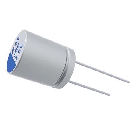 A755MS108M1AAAE013 KEMET 1mF Through Hole Polymer Capacitor, 10V dc