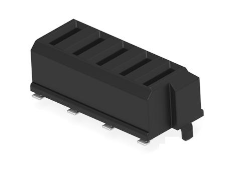 214356-E ERNI ERNI MicroSpeed Power Module Series Vertical Board Mount Housing, 5 Contact(s), 2mm Pitch, 1 Row(s), Shrouded
