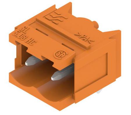 1148030000 Weidmuller, 5.08mm Pitch, OMNIMATE SL, 2 Way, Right Angle, Pluggable Terminal Block, Header, Through Hole, Solder