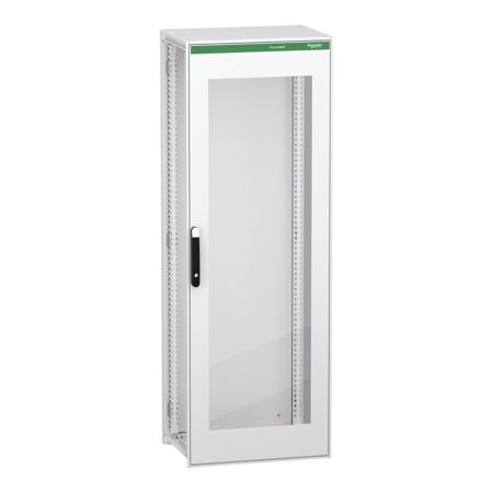NSYSFPN20750TED Schneider Electric PrismaSeT HD Series Galvanised Steel, Sheet Steel Double-Door-Door Floor Standing Enclosure, Plain