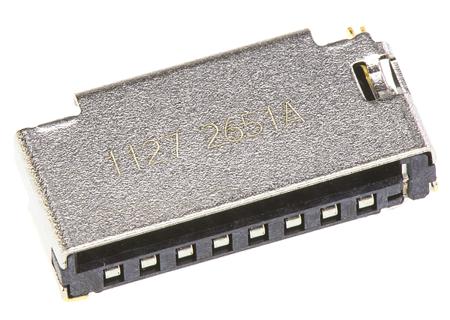 47309-2651 Molex, 47309 8 Way Right Angle Micro SD Memory Card Connector With Solder Termination