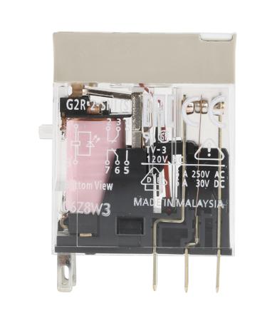 G2R-2-SNI-230VAC--S- Omron Plug In Power Relay, 230V ac Coil, 5A Switching Current, DPDT