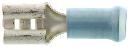 9-160313-2 TE Connectivity , PIDG FASTON .250 Series Insulated Crimp Receptacle, 6.35 x 0.81mm, 1mm² to 2.5mm², 17AWG to 13AWG