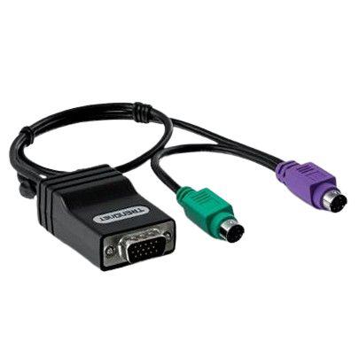 TK-CAT5P Trendnet Ethernet PS/2 Male to VGA Male Interface Converter