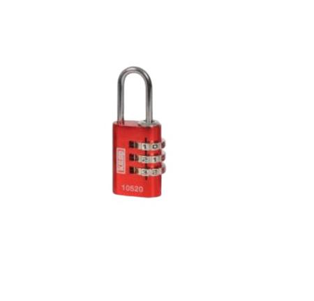 K10530GRED Kasp Combination Aluminium Body, Steel Padlock, 5 mm Shackle, 30mm Body