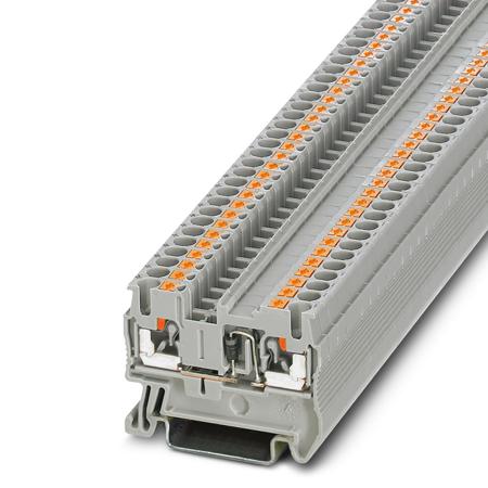 3210224 Phoenix Contact  PT 2.5-DIO/L-R Series Grey, 0.14 → 4mm², Single-Level, Push In Termination