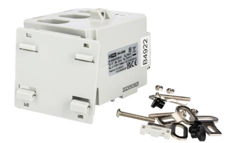 264-0996 RS PRO DIN Rail Mounted Current Transformer, 60A Input, 3 x 60A, 330 mV Output, 30 x 15.5mm Bore, 330 mV
