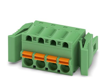 1925715 Phoenix Contact, 5.08mm Pitch, FKC 2.5/ 4-ST-5.08-RF, 4 Way, , Pluggable Terminal Block, Plug, Panel Mount, Screw